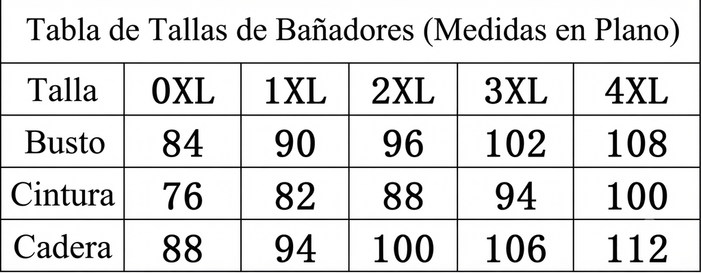 Bikini Talla Grande