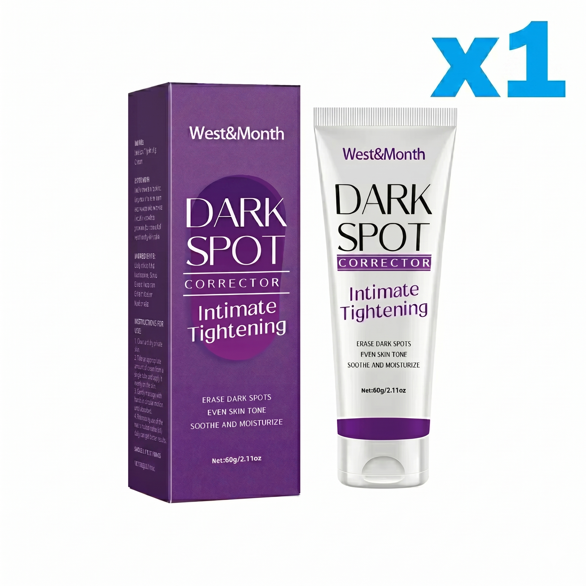 Crema aclarador corporal