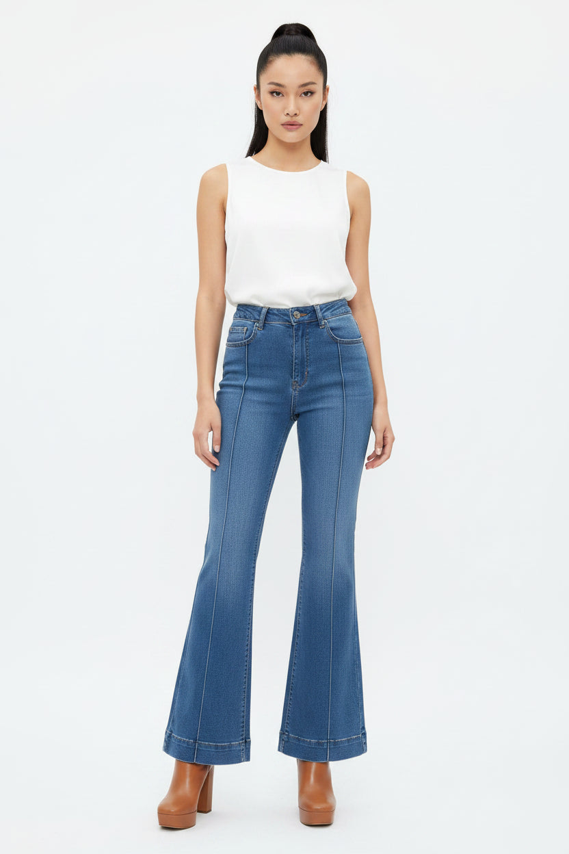 Pantalón Vaquero Corte Elegante
