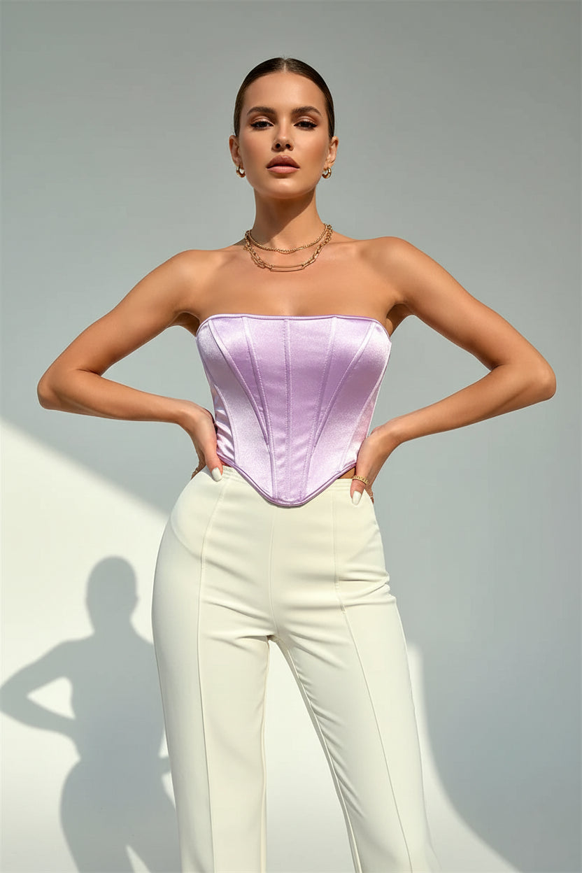 Elegante top corto