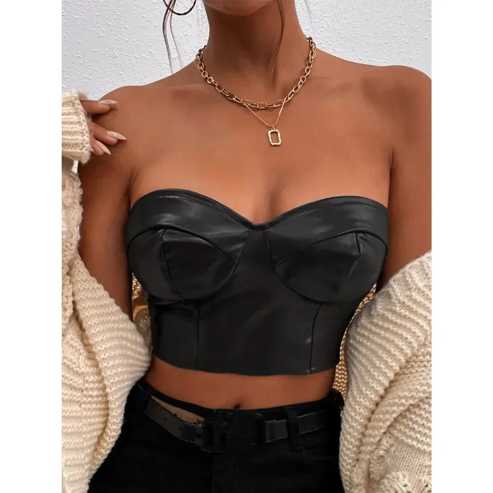 Elegante top corto