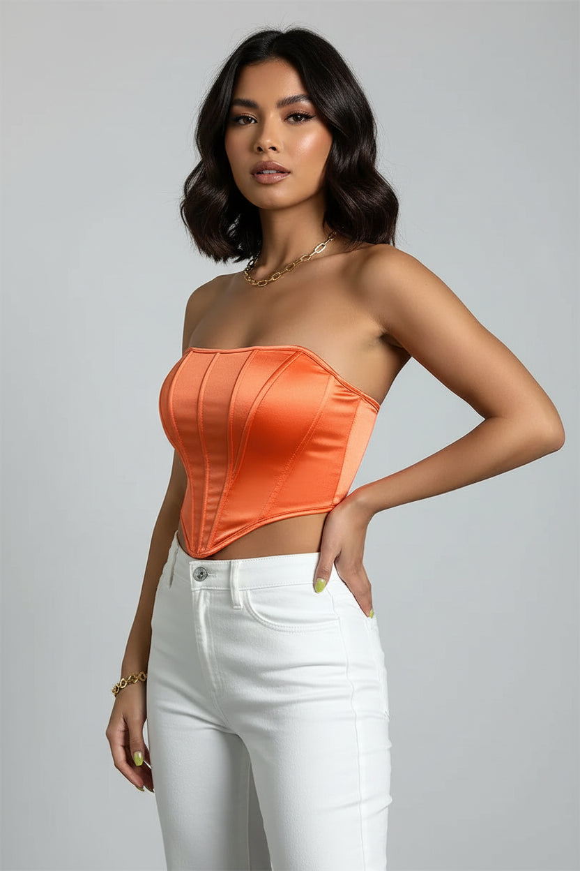 Elegante top corto
