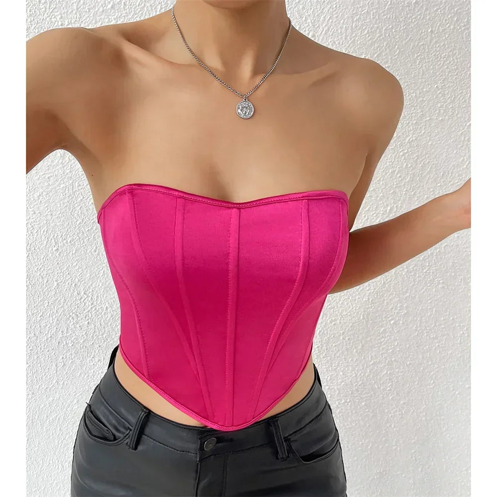 Elegante top corto