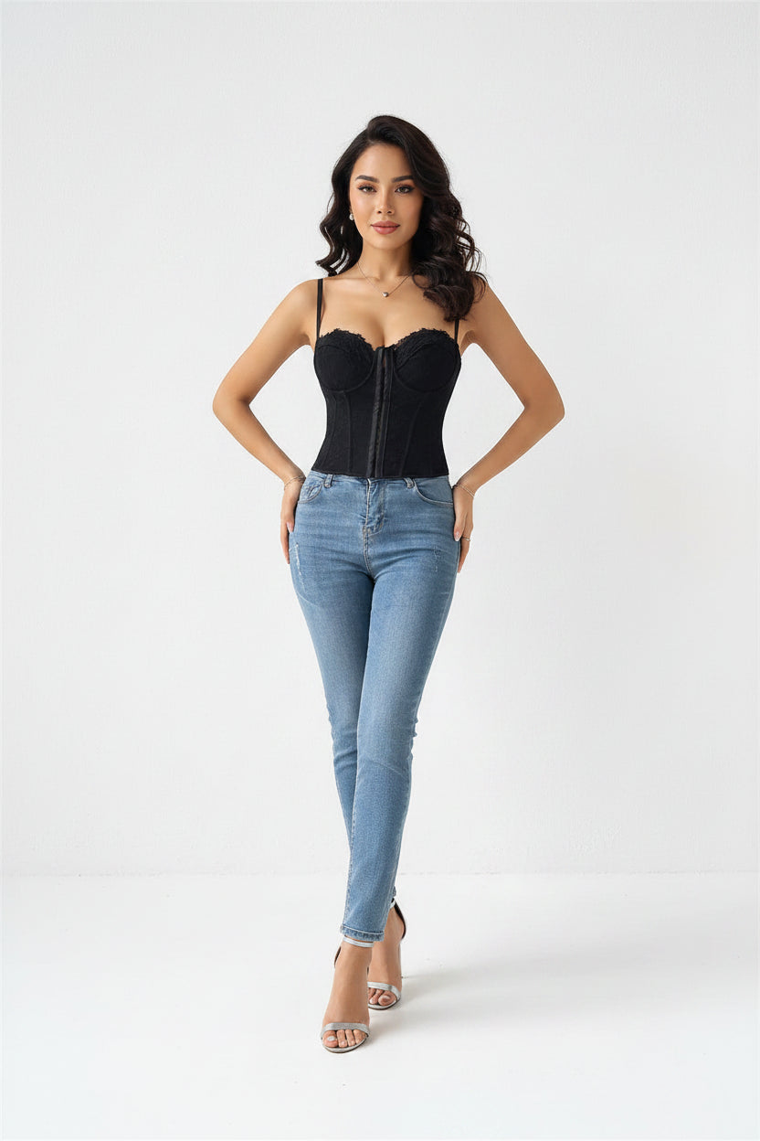 Elegante top corto