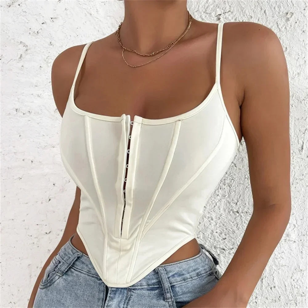 Elegante top corto