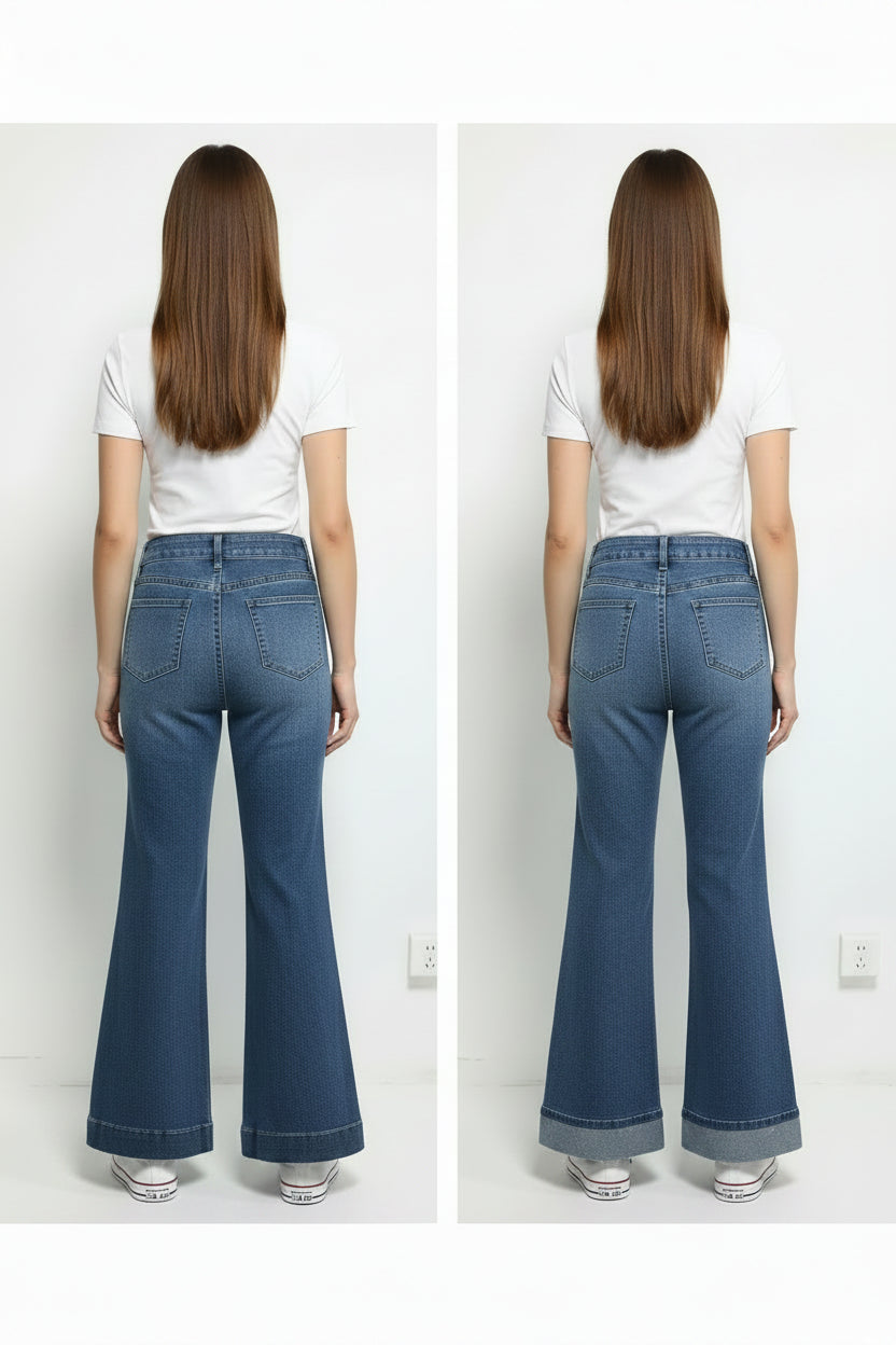Pantalón Vaquero Corte Elegante
