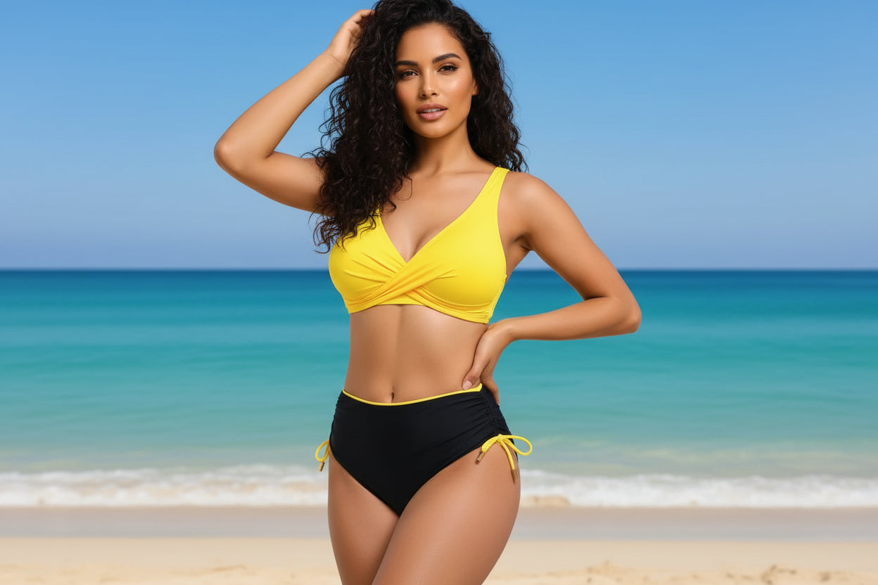 Bikini diseño cruzado