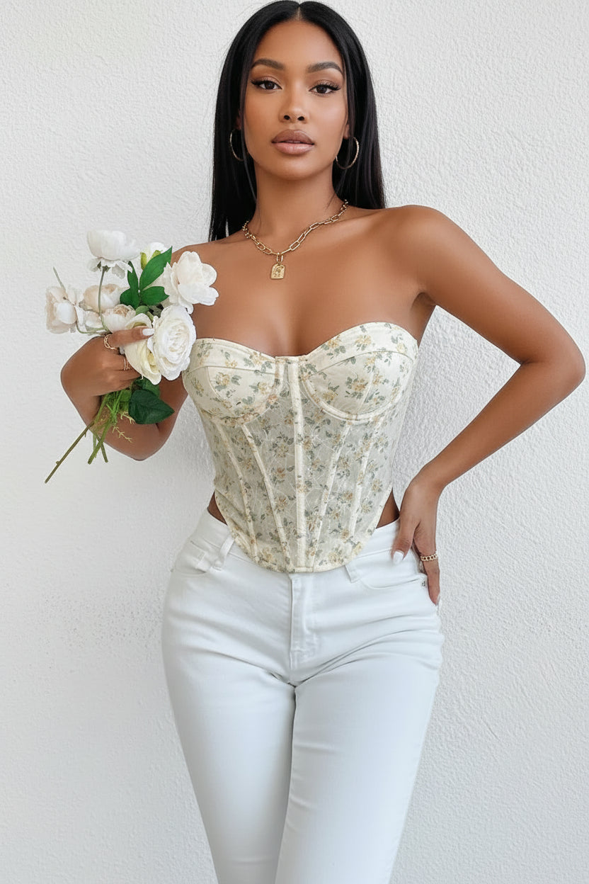 Elegante top corto
