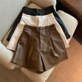 Shorts Cuero Sintético