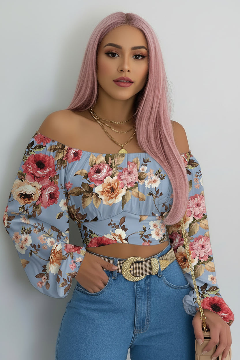 Blusa de Hombro descubierto
