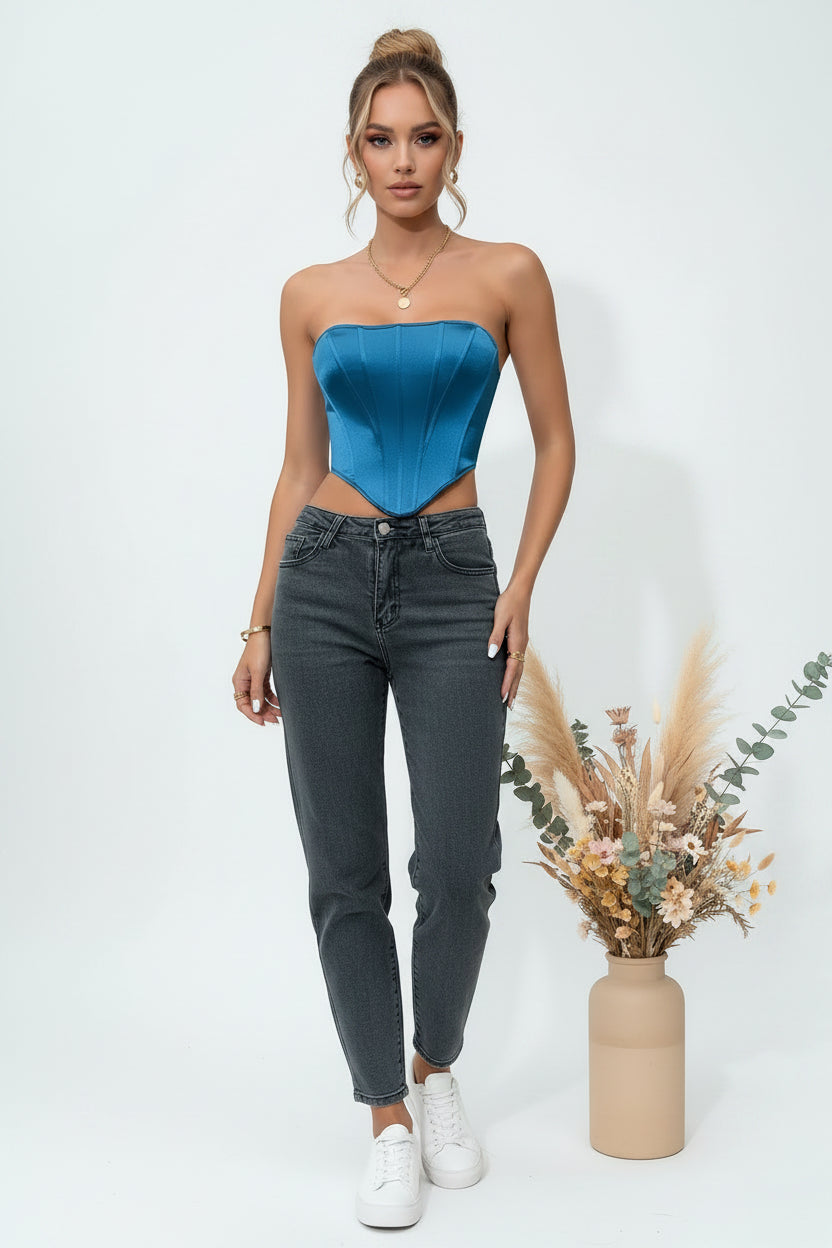 Elegante top corto