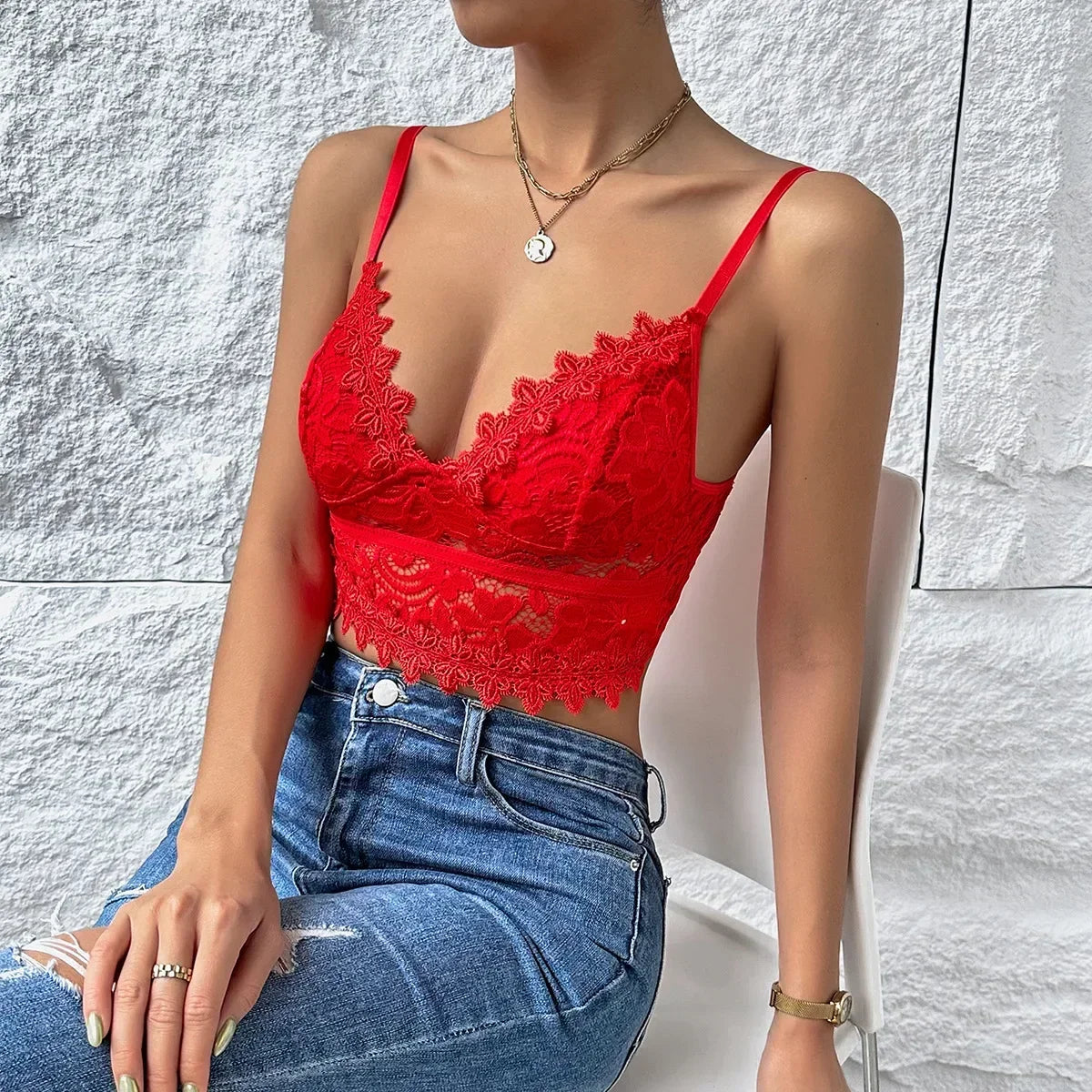 Elegante top corto