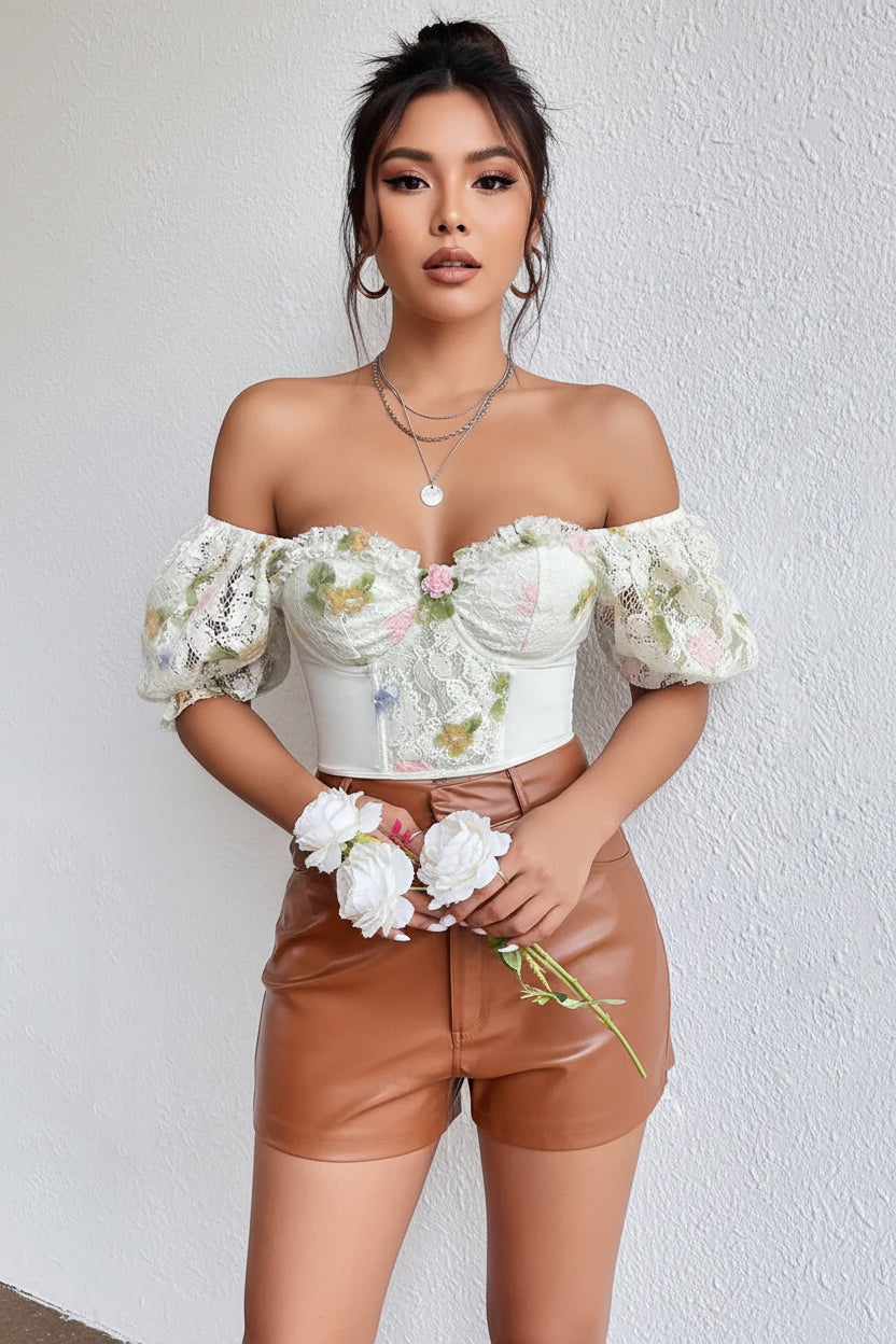 Elegante top corto